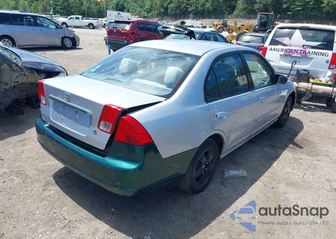 2003 Honda Civic Lx from USA, damaged, VIN 2HGES16513H620642